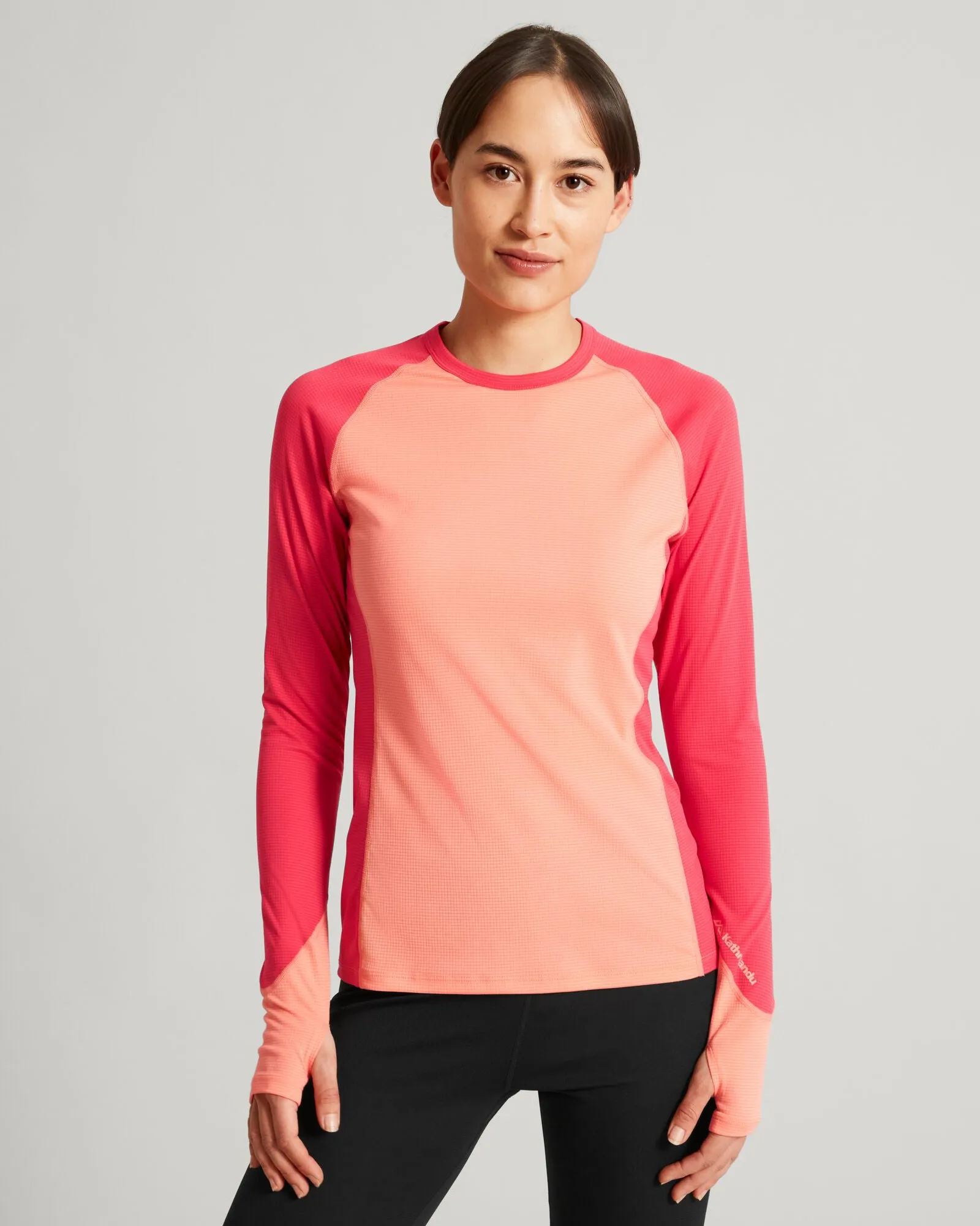 Baju Olahraga Wanita Kathmandu KMDAction Long Sleeve Top