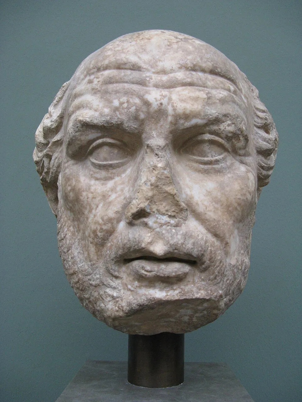 Buste de Phidias, sculpteur de la Grèce antique et créateur de la statue de Zeus