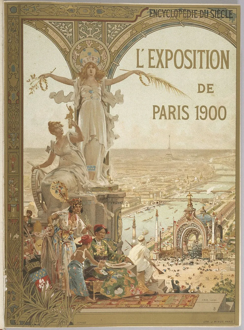 L'Exposition Universelle de 1900 à Paris, un événement historique marquant pour les innovations et l'architecture