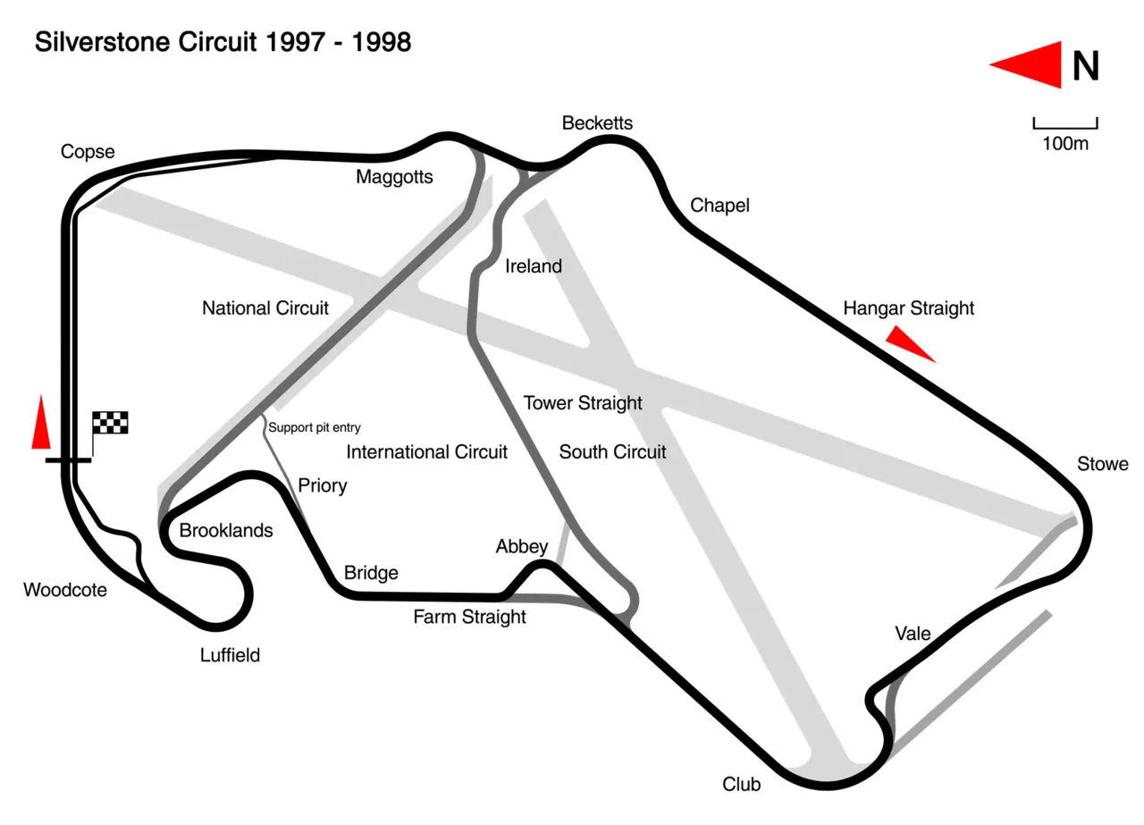 Jacques Villeneuve savoure sa victoire au Grand Prix de Grande-Bretagne 1997 à Silverstone