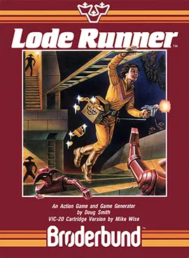 Lode Runner, le jeu de plateforme legendaire de Doug Smith edite par Broderbund en 1983