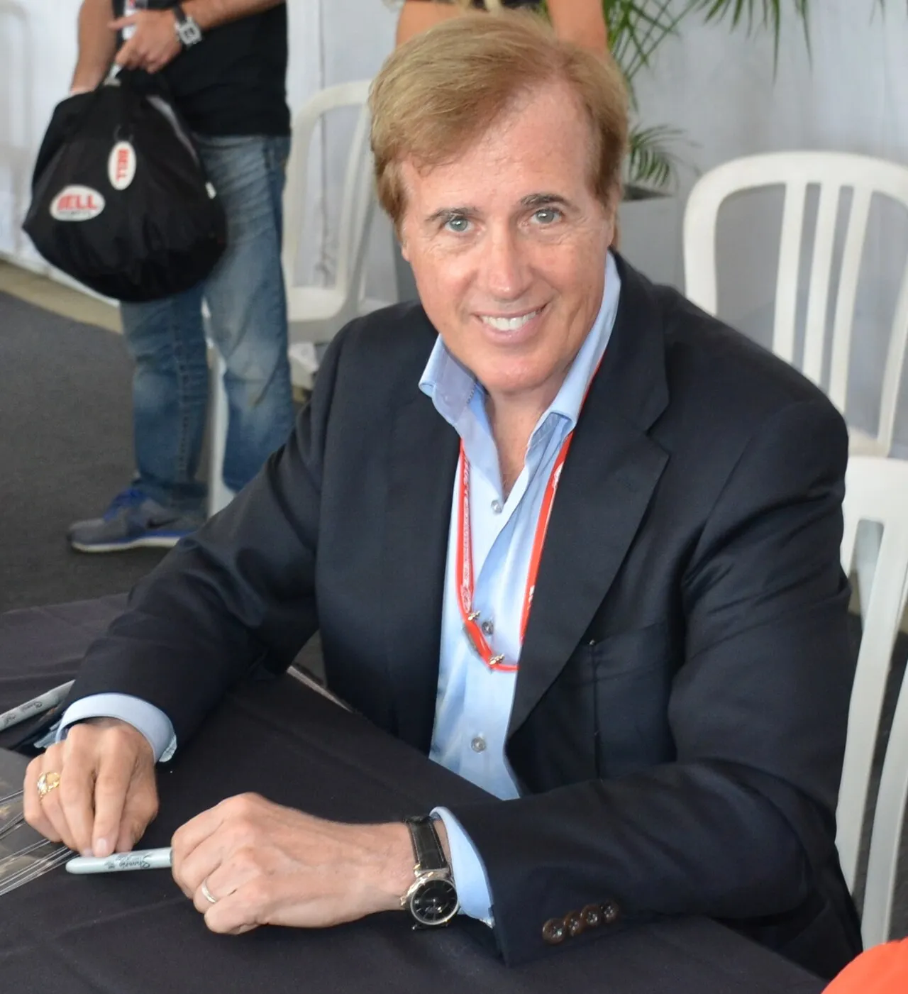 Portrait de Danny Sullivan, ancien vainqueur des 500 miles d'Indianapolis et champion CART