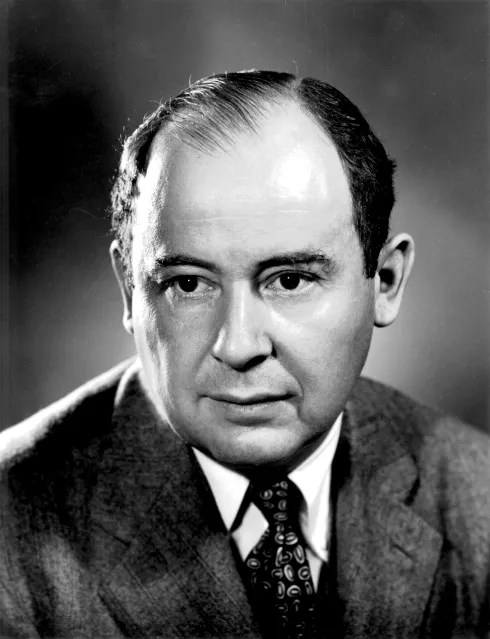 John von Neumann, mathématicien et pionnier de l'informatique moderne aux contributions majeures