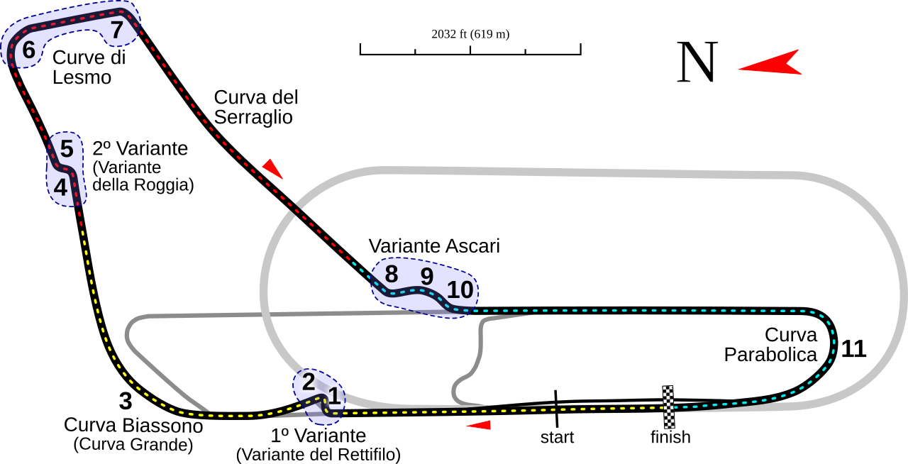 Sebastian Vettel célèbre sa victoire historique au Grand Prix d'Italie à Monza en 2008
