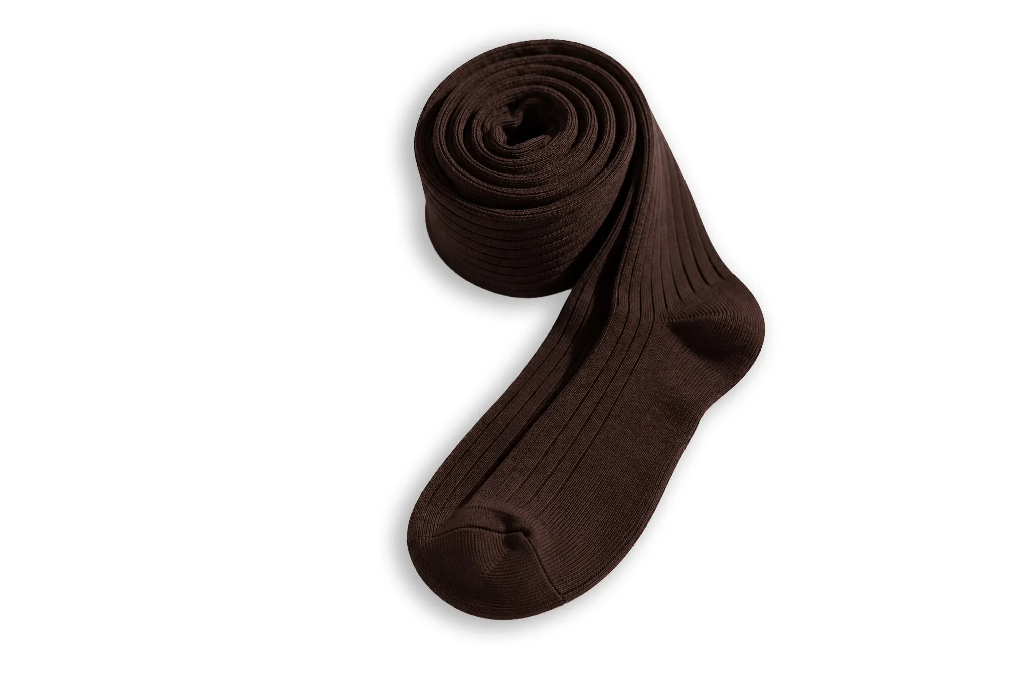 Kaos Kaki Pria Arden Teal Aires Supima Cotton Brown