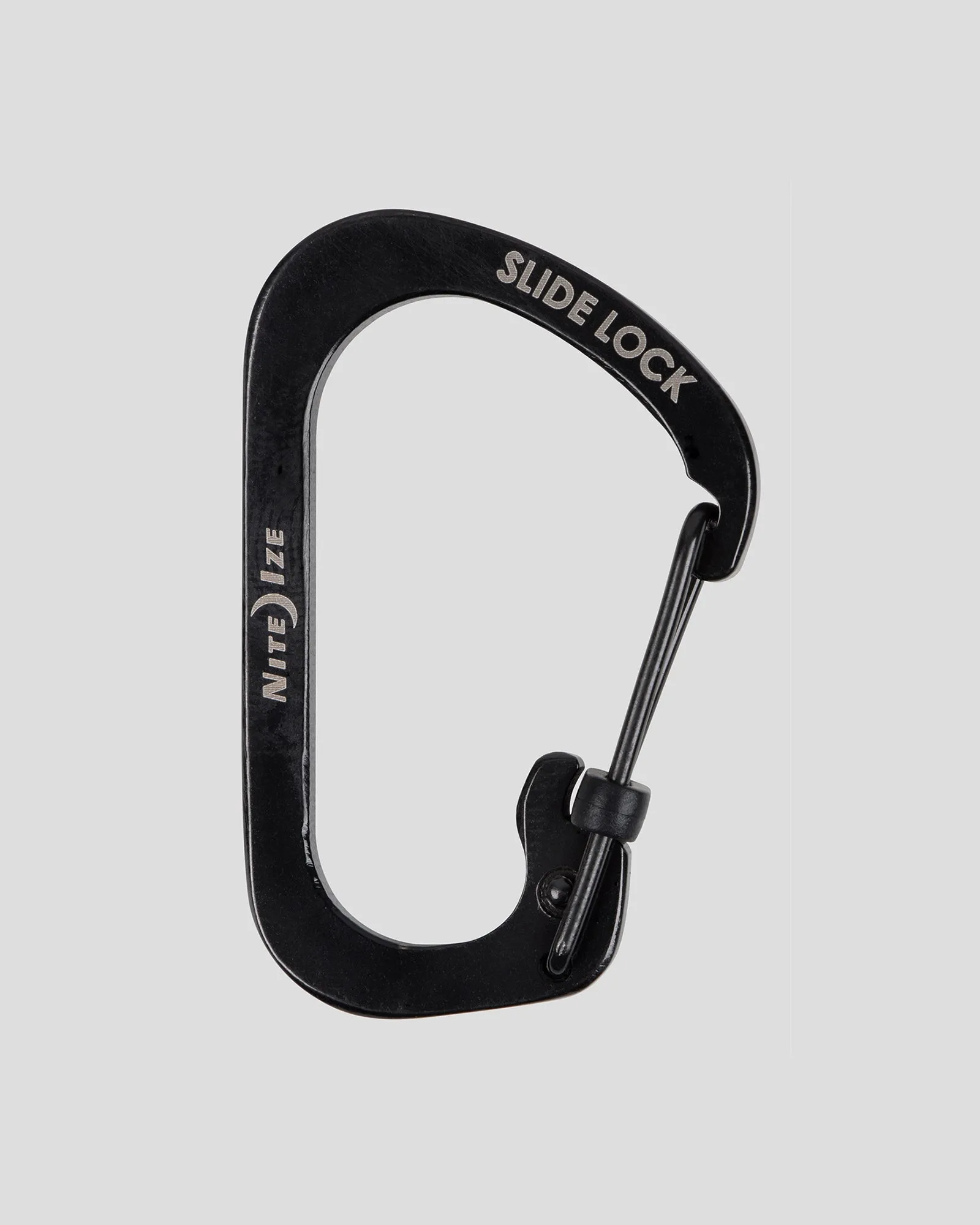 Karabiner Stainless Steel Nite Ize SlideLock #2 Black