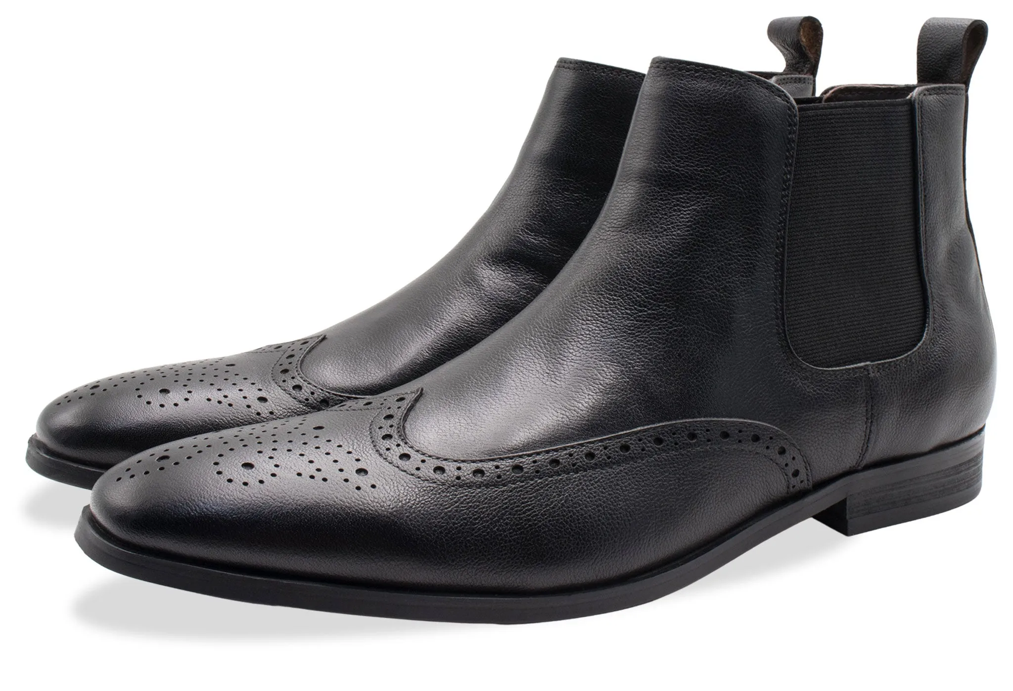 Sepatu Pria Arden Teal Bariloche Black Chelsea Boots