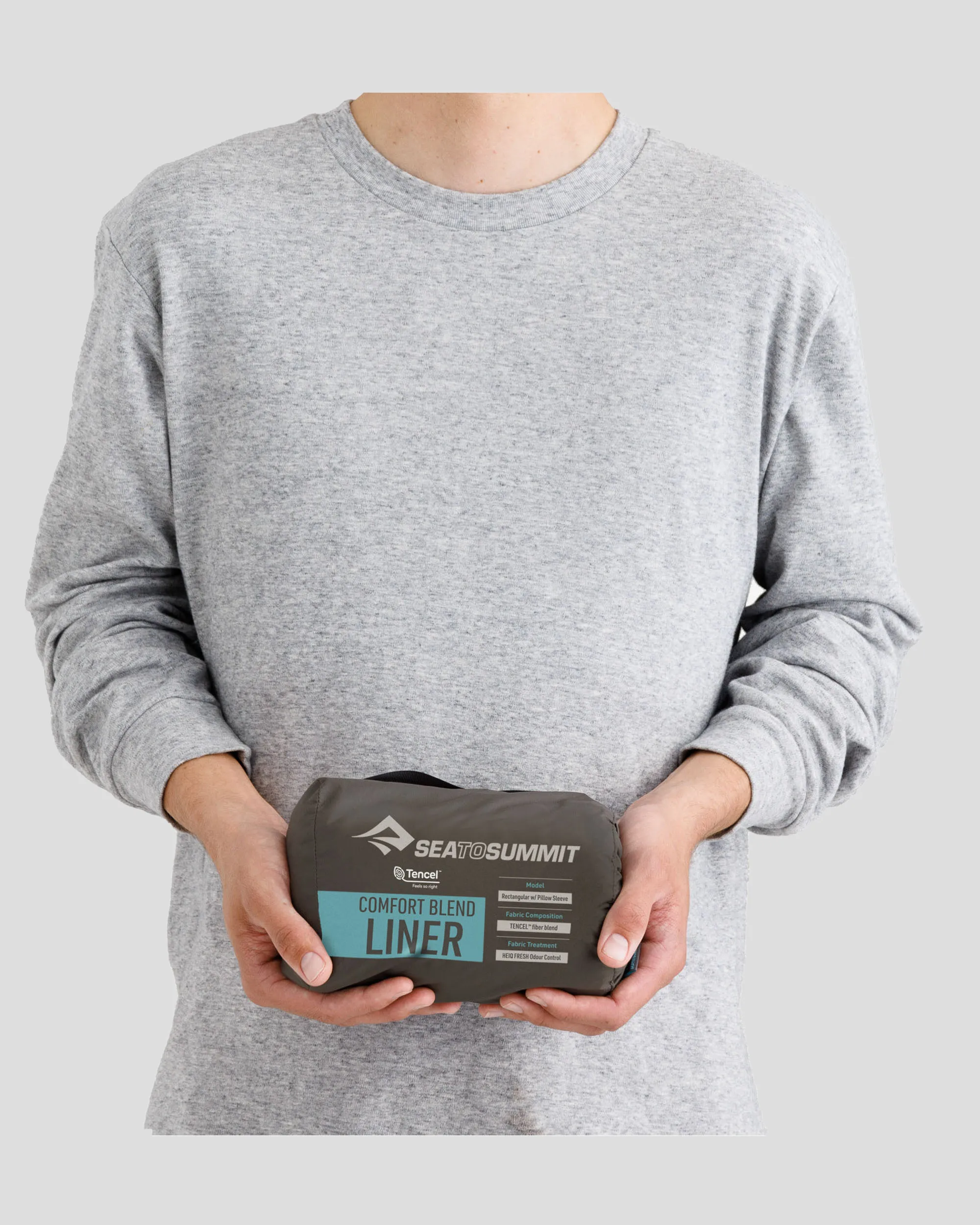 Sleeping Bag Liner Sea to Summit Comfort Blend Aqua Sea