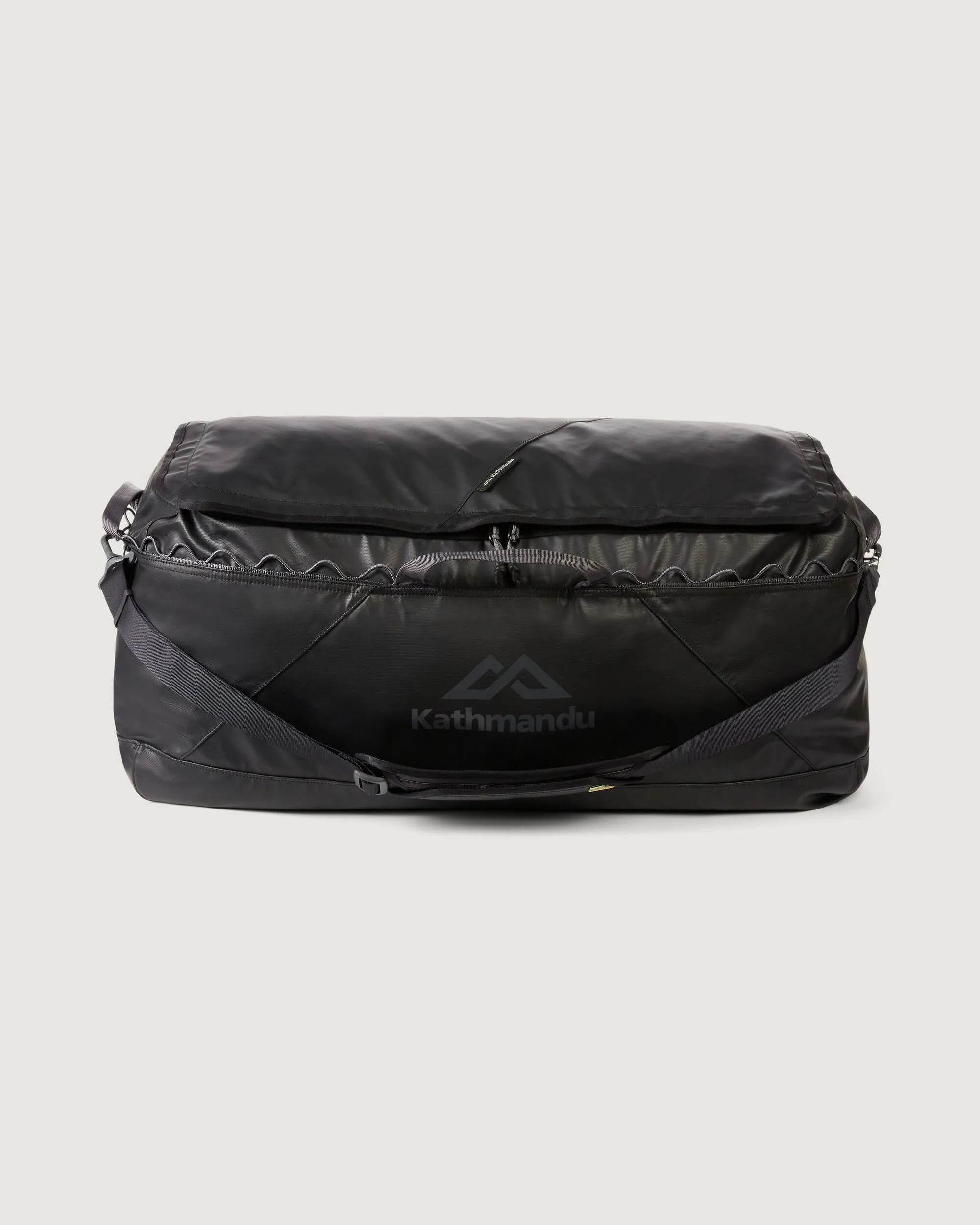 Tas Duffel Kathmandu Indus 90 Liter Hitam Adventure Travel
